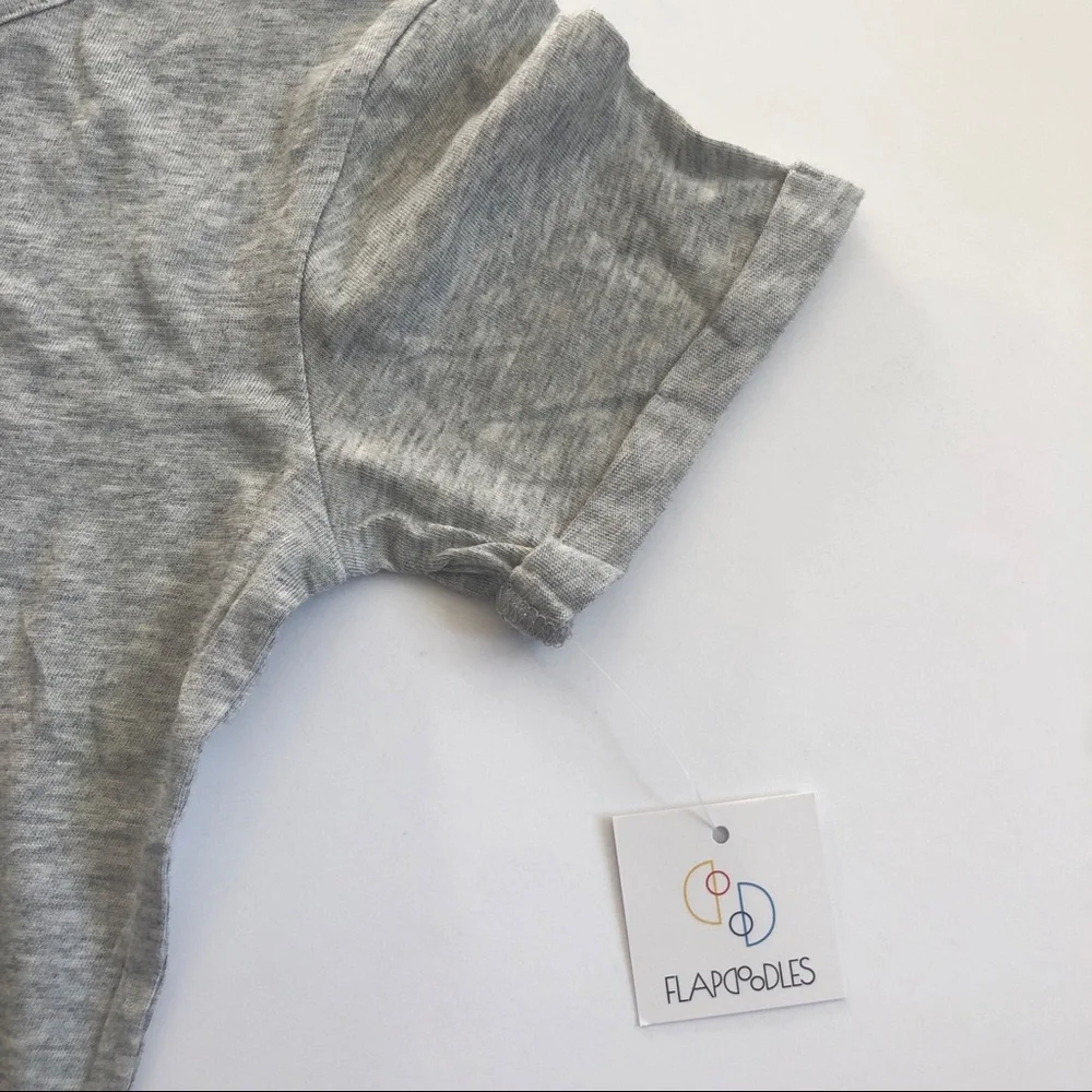 New Flapdoodles front tie tee